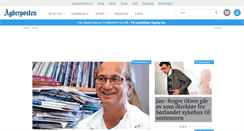 Desktop Screenshot of agderposten.no